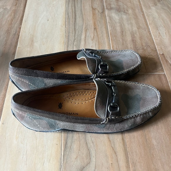 Martin Dingman Men's Camouflage Slip-On Loafers - Picture 4 of 6